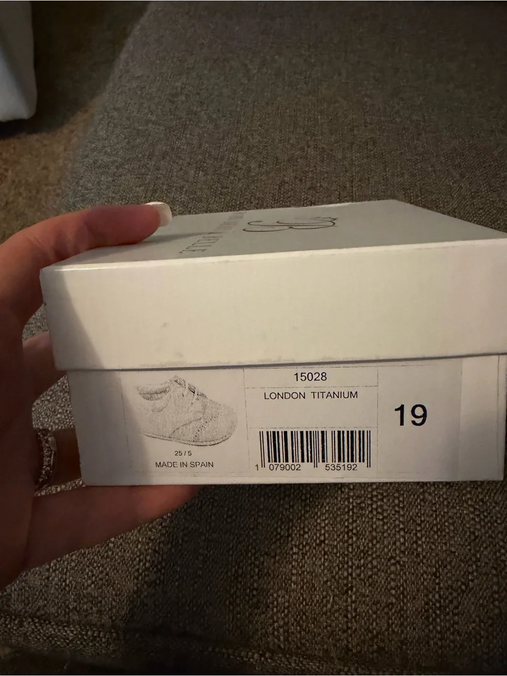 Baby Beau & Belle Grey Baby Shoes Oxfords 19